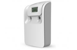 China White Electric Air Freshener Dispenser , Lockable Double Sensor Auto Fragrance Dispenser supplier