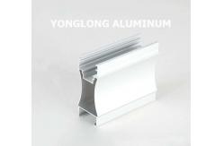 China Machinable Anodized Aluminum Curtain Wall Extrusions , Oval Aluminium Tower Scaffold supplier