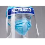 Fog Resistant 0.25mm 32*22cm Transparent Face Shield for sale