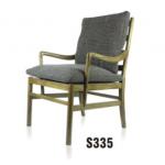 America style home upholstered wooden frame recliner single sofa furniture for sale