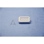 Ivory Electrical Alumina Ceramic Insulator Battery component Impact resistant for sale