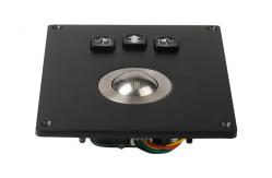 China Industrial Kiosk Trackball Pointing Devicel Mouse 25mm 400DPI IP65 USB PS/2 Interface supplier