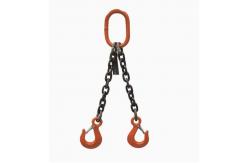 China Grade 80 Two-Leg Chain Sling Assemblies Heavy-Duty Lifting Solutions supplier