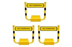 China A3 3.0mm Steel Parking Space Lock 50m Remote Control supplier
