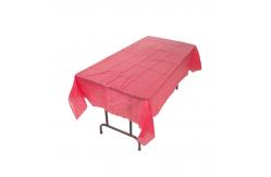 China Heavy Duty Disposable Plastic Tablecloths , Disposable Rectangular Tablecloths supplier