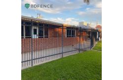 China Double-Layered Steel Modern Tubular Fence Extra Security supplier