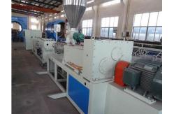 China Fully Automatic Plastic Pipe Extrusion Line PP PE Sprial Wrapping Bands Making supplier