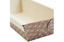 China Disposable Paper Baking Loft Mold Cake Kraft Lightweight Rectangular supplier