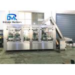130 Bpm Milk Glass Bottle Packing Machine Crown Cap Sealing Inside Rinsing Type for sale