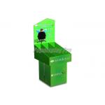 Decorative Cardboard Dump Bins , Chair Cushion Green Custom Pos Displays for sale