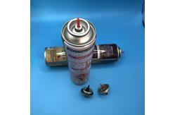 China Cigarette Lighter Gas Refill Connection Valve with Plastic and Metal Stem Material supplier