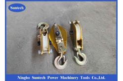 China Hoisting Aluminous Alloy Conductor Stringing Tools Nylon Sheave Tackle supplier