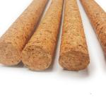 Dia 25mm Agglomerated Cork Sticks Rod For Wine Stoppers for sale