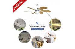 China Remote Control 3 Speed 42inch Traditional Indoor Ceiling Fan AC Motor supplier
