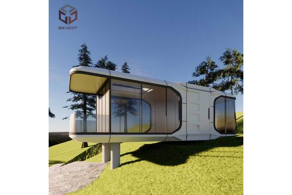 Portable Space Capsule House 3460mm Wide with 8 Ton Capacity