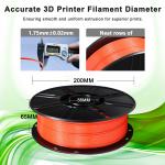 3d Printing Filament Chinese Red  PLA+3D Printer Filament Toughness Enhanced 1.75mm