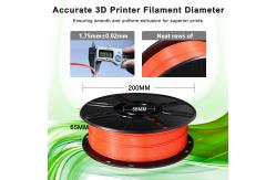 China 3d Printing Filament Chinese Red  PLA+3D Printer Filament Toughness Enhanced 1.75mm supplier