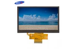 China 24bit RGB Interface 4.3 Inch Tft Lcd Display 480x272 Resolution supplier
