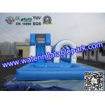 Commercial Inflatable Pool Slides For Kids , Inflatable Slip Slide