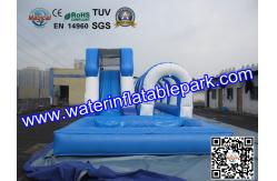 China Commercial Inflatable Pool Slides For Kids , Inflatable Slip Slide supplier