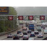 UV Proof Electronic Speed Limit Signs View Angle 15 Vertical , 30 Horizontal for sale