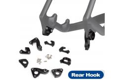 China Thru Axle Rear Derailleur Bracket Mount Hanger Carbon Road Bike Mountain Bicycle Frame supplier