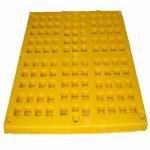 30mm Thickness Polyurethane Modular Screen Panels 305*305 In Hexagonal Shape for sale