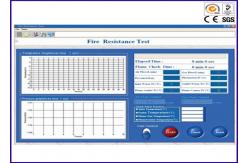 China ISO 19921&2 Flammability Testing Equipment Fire Resistance Valve , Hose & Pipe Tester supplier