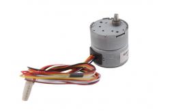 China 7.5 Degree Step Angle 25mm Permanent Magnet Stepper Motor With Gearbox supplier
