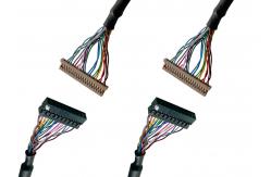 China Signal Transmission 30 Pins I-PEX LCD EDP Cable supplier