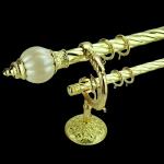 Morocco 1.5m Crystal 3m Pipe Curtain Rods Set For Bedroom for sale