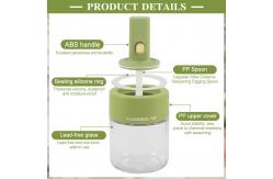 China Customized Packaging Airtight Clear Seasoning Spice Container Glass Condiment Jar Set supplier