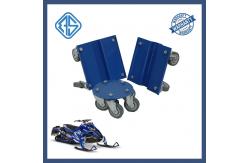 China Blue Steel Mini Snow Mobile Dolly Wheel 1500 Lb Rectangle Snowmobile Roller Set supplier