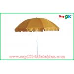 Yard Canopy Tent Flexible Garden / Beach Sun Umbrella Polyester UV Protection Umbrella CMYK Printing for sale