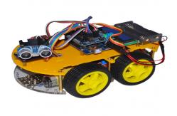 China Intelligent Bluetooth Tracking Obstacle Avoidance Robot Smart Car with LCD supplier