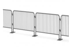 China Powder Coating Temporary Construction Fence , Temporary Yard Fence supplier