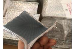 China Iridescent Holographic Bubble Mailer Bag Moisture Proof For Express Packaging supplier