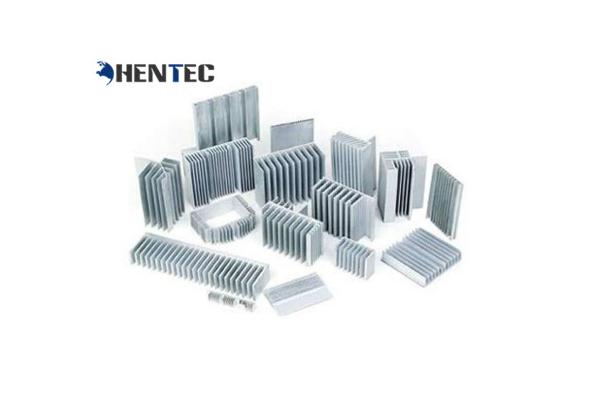 Led Light Extruded Aluminum Heatsink , 6061 Alloy Aluminium Heatsink Extrusion