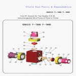 Drill mud pump T-1300 T1600 Fluid End Expendables for sale