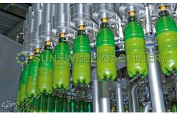 China Plastic Bottling Juice Filling Machine / Production Line For Tea supplier
