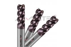 China Customized Solid Carbide End Mill U Groove Shape HRC55 End Mill 12mm supplier