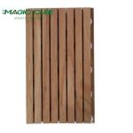 Contemporary Design Style Wooden Grooved Acoustic Panels with Normal MDF Core Material for sale