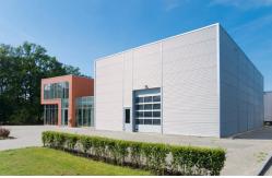 China Custom Modern Prefab Metal Buildings , Frame Structure Building Construction supplier