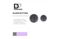 China 4 Holes Snow Design Black Blazer Buttons , Custom Apparel Buttons Testing Pass supplier