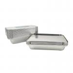 1LB Custom 8342 Aluminum Foil Food Containers 450ml Food Container Foil With Lid