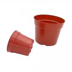Wholesale PP hard Plastic flower pots plastic plant pot for sale