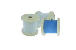 China Silver Plated Copper PTFE Insulated Wire 250 Degree 0.15mm supplier