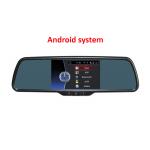 5 inch Rear view mirror monitor with DVR and GPS Navigation with Android os system for sale