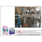 Powder / Granules Premade Pouch Packaging Machine High Efficiency With Linear Weigher