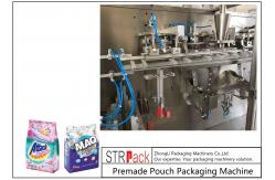 China Powder / Granules Premade Pouch Packaging Machine High Efficiency With Linear Weigher supplier